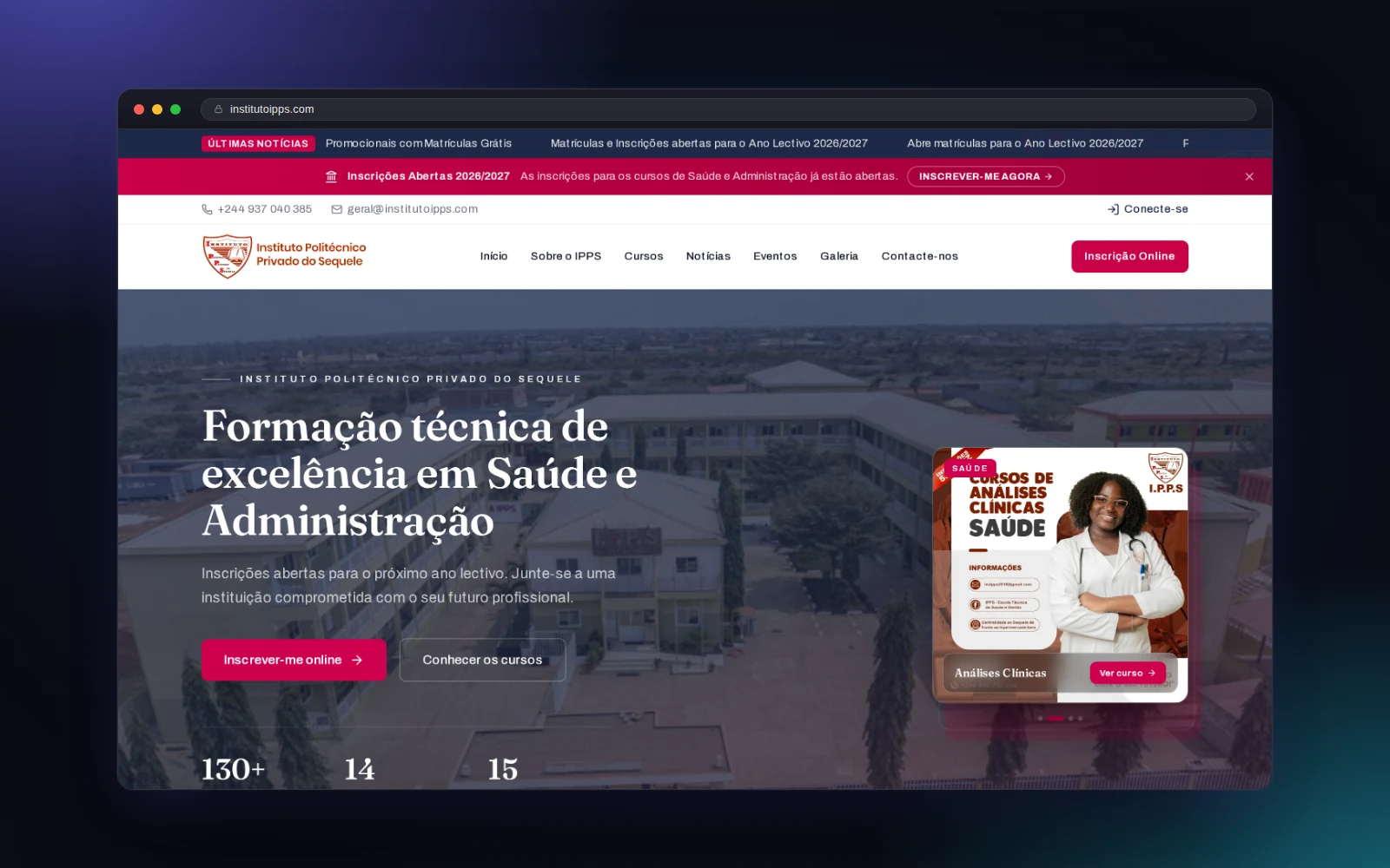 IPPS – Instituto Politécnico Privado do Sequele — vista 1